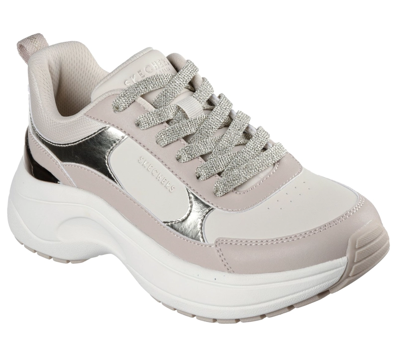 ZAPATILLAS MUJER HAZEL 2 STUNNING YOU BEIGE SKECHERS - 4
