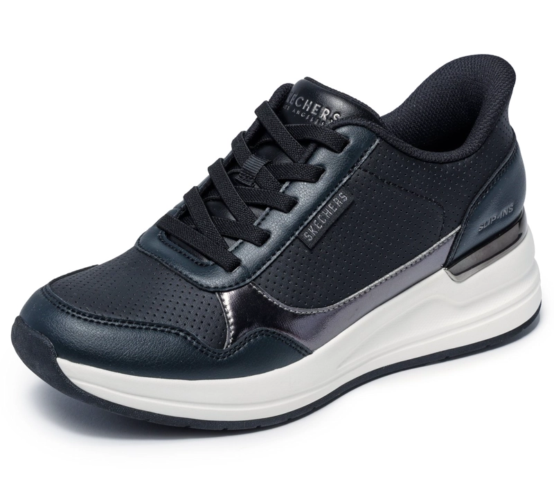 ZAPATILLAS MUJER SLIP-INS BILLION 2 TOP-TIER NEGRO SKECHERS - 3