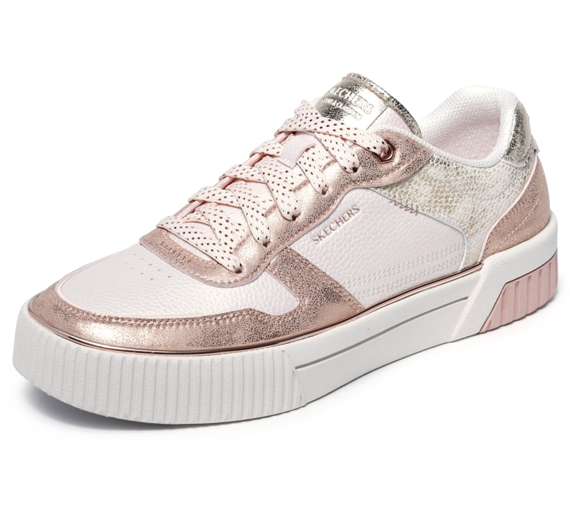 ZAPATILLAS MUJER JADE LUMINOUS SPARK BEIGE SKECHERS - 5