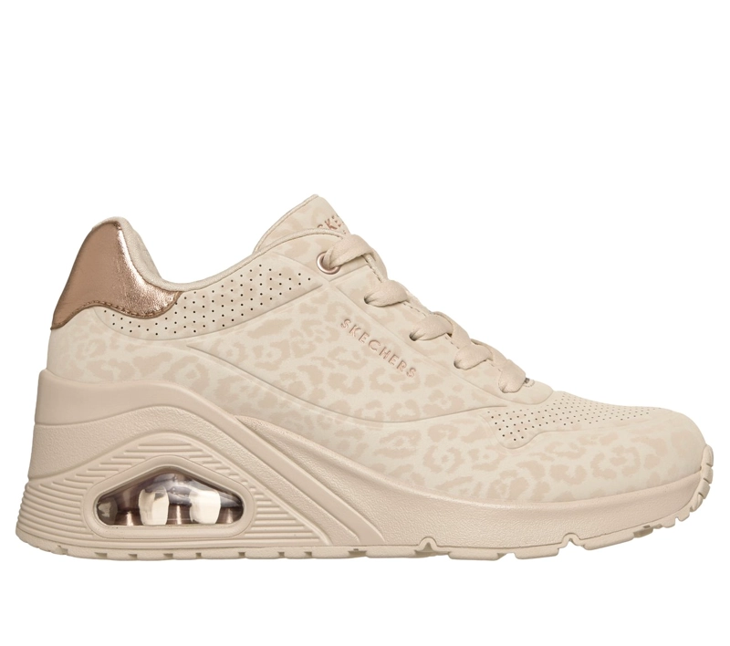 ZAPATILLAS MUJER UNO WEDGE SAFARI DAZE BEIGE SKECHERS - 1