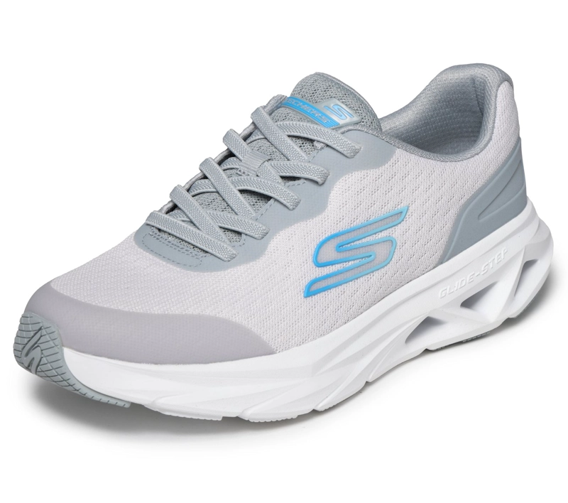 ZAPATILLAS MUJER GLIDE-STEP VORTEX AVALIN CELESTE SKECHERS - 5