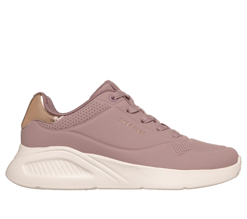 ZAPATILLAS MUJER UNO LITE SHIMMER ALONG MALVA SKECHERS - 1