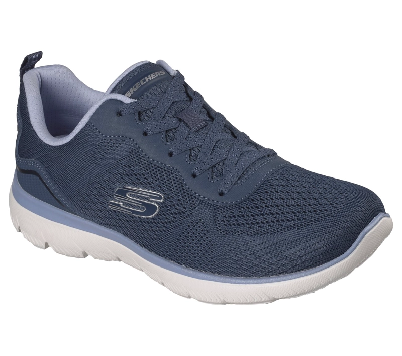 ZAPATILLAS MUJER SUMMITS AZUL SKECHERS - 4