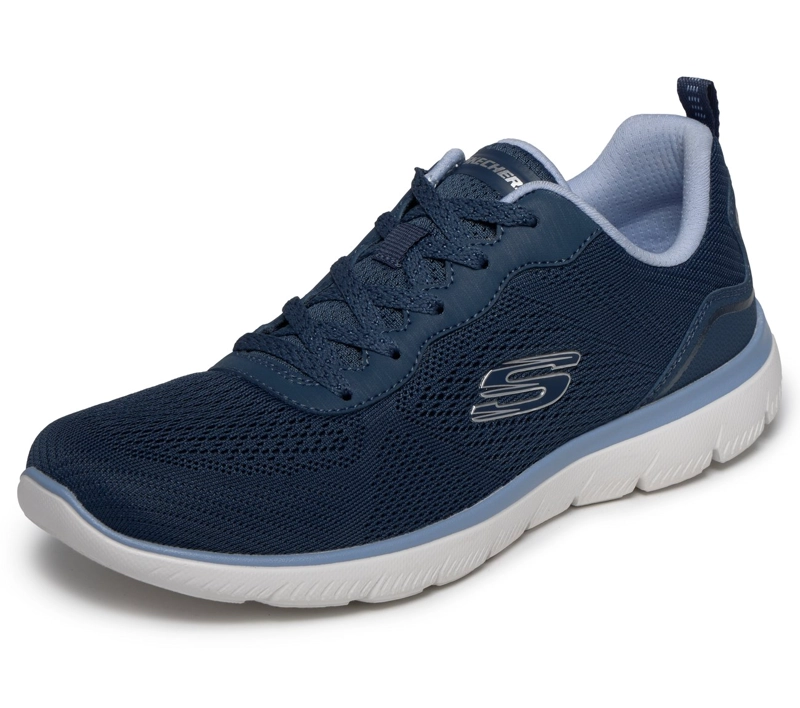 ZAPATILLAS MUJER SUMMITS AZUL SKECHERS - 5