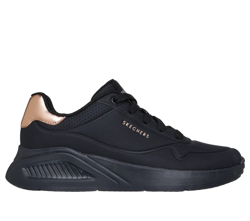 ZAPATILLAS MUJER UNO LITE SHIMMER ALONG NEGRO SKECHERS - 1