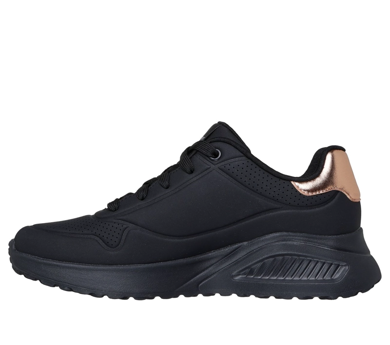ZAPATILLAS MUJER UNO LITE SHIMMER ALONG NEGRO SKECHERS - 5