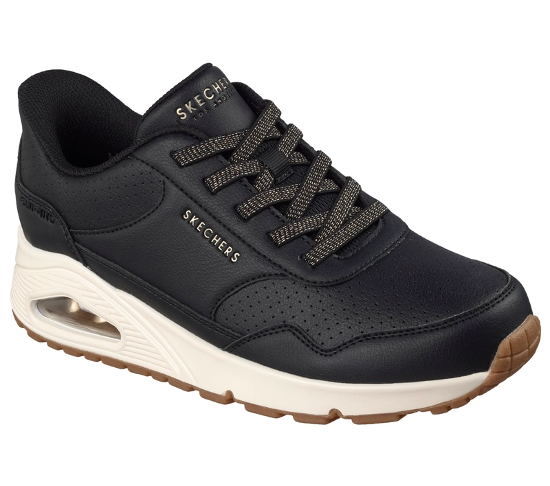 ZAPATILLAS MUJER SLIP-INS UNO BANKSIA LUXE NEGRO SKECHERS - 4