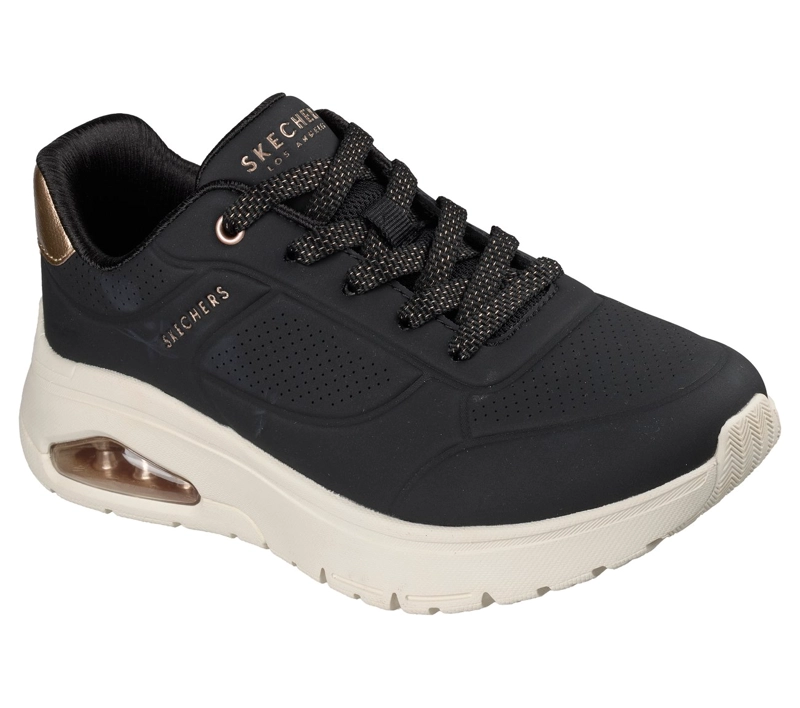 ZAPATILLAS MUJER UNO FLEX NEGRO SKECHERS - 4