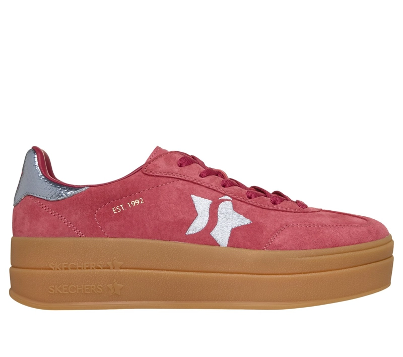 ZAPATILLAS MUJER ACADEMY HI ELEVATED ESSENCE ROJO SKECHERS - 1