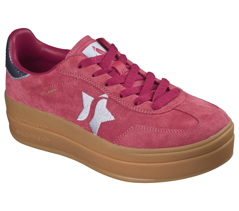 ZAPATILLAS MUJER ACADEMY HI ELEVATED ESSENCE ROJO SKECHERS - 4