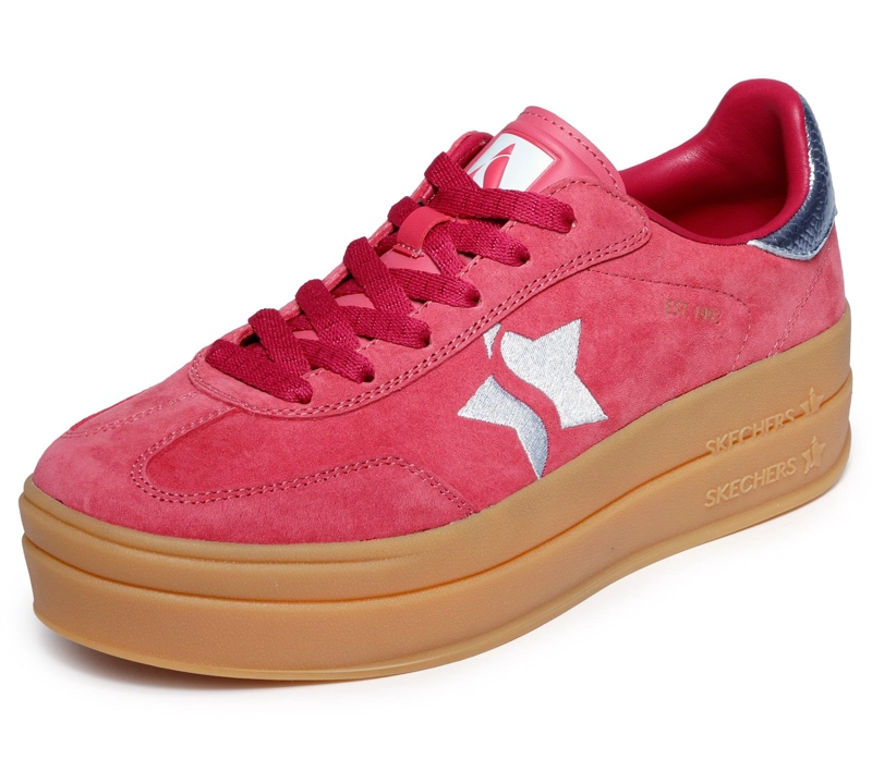 ZAPATILLAS MUJER ACADEMY HI ELEVATED ESSENCE ROJO SKECHERS - 5