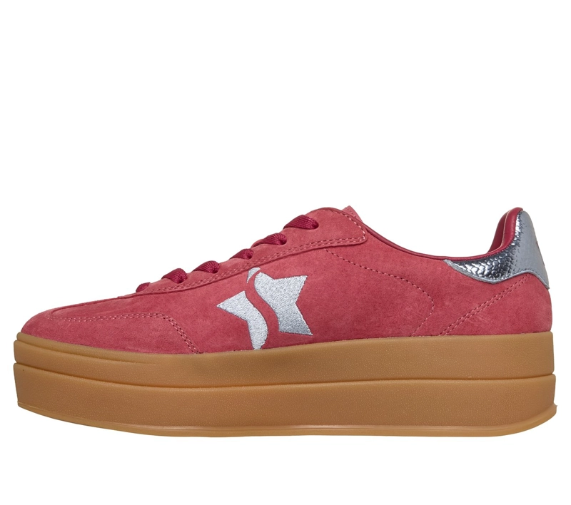 ZAPATILLAS MUJER ACADEMY HI ELEVATED ESSENCE ROJO SKECHERS - 6