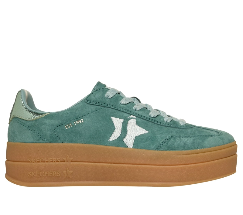 ZAPATILLAS MUJER ACADEMY HI ELEVATED ESSENCE VERDE SKECHERS - 1