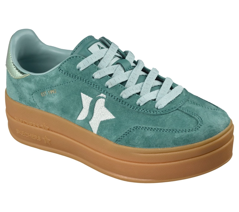 ZAPATILLAS MUJER ACADEMY HI ELEVATED ESSENCE VERDE SKECHERS - 4