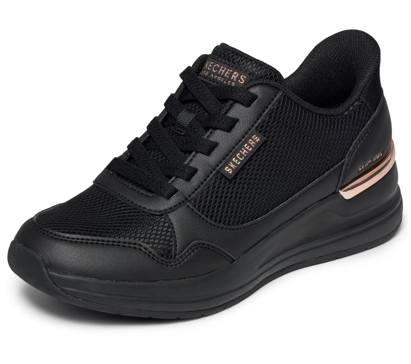 ZAPATILLAS MUJER SLIP-INS BILLION 2 NEGRO SKECHERS - 5