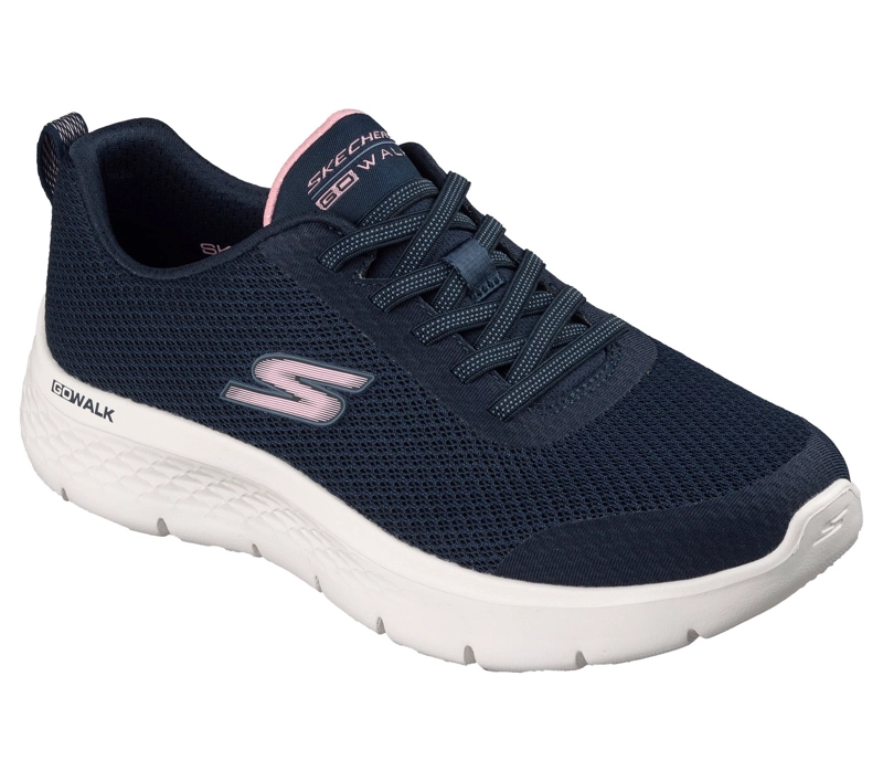 ZAPATILLAS MUJER GO WALK FLEX AZUL SKECHERS - 4