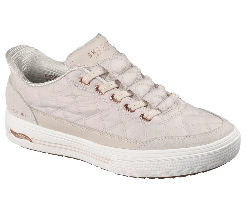 ZAPATILLAS MUJER SLIP-INS AF ARCADE CUDDLE S BEIGE SKECHERS - 4