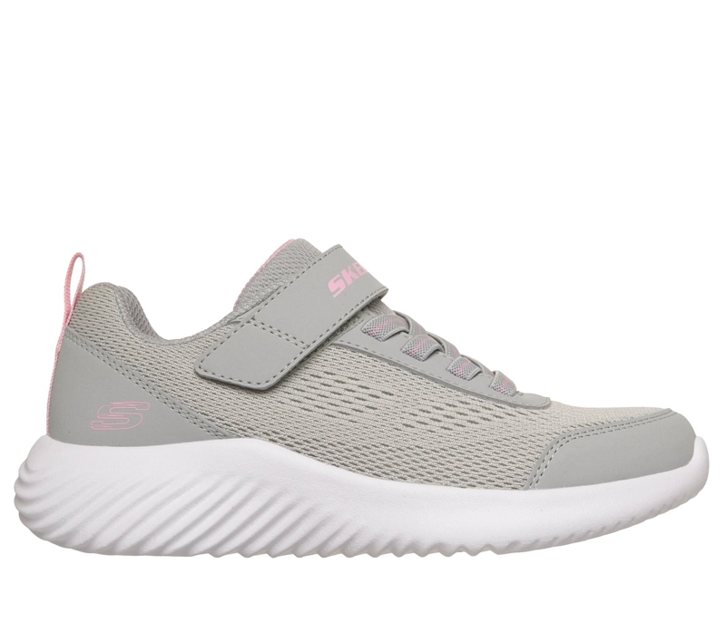 ZAPATILLAS NIÑA BOUNDER CELESTE GRIS SKECHERS - 1