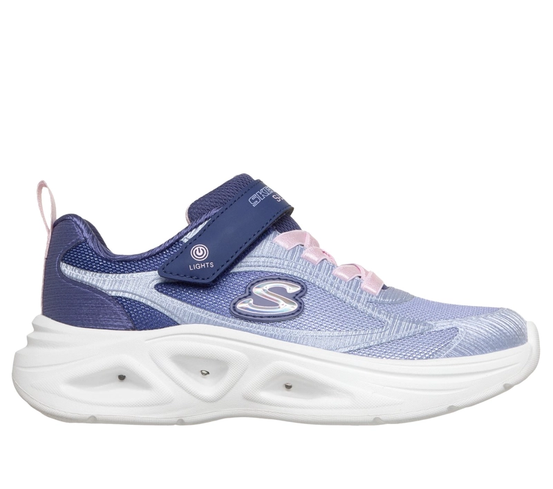 ZAPATILLAS NIÑA SOLA GLOW 2.0 AZUL SKECHERS - 1
