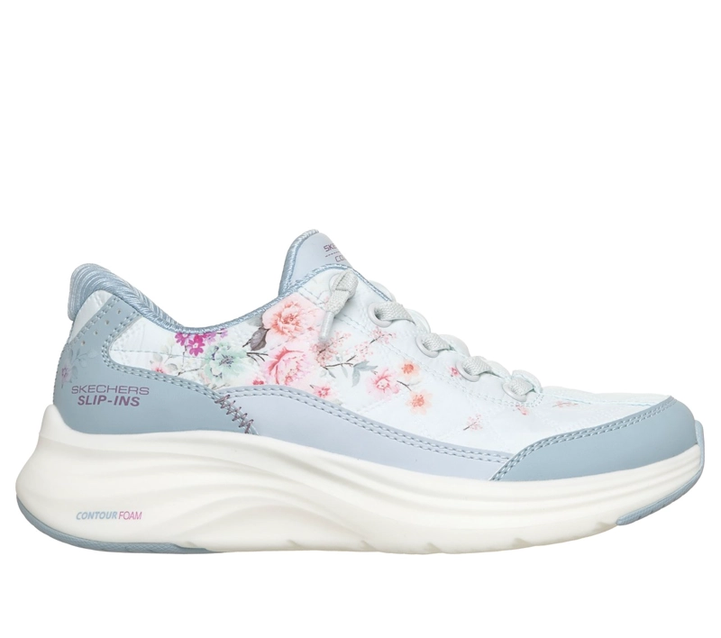 ZAPATILLAS NIÑA SLIP-INS CONTOUR FOAM AZUL SKECHERS - 1