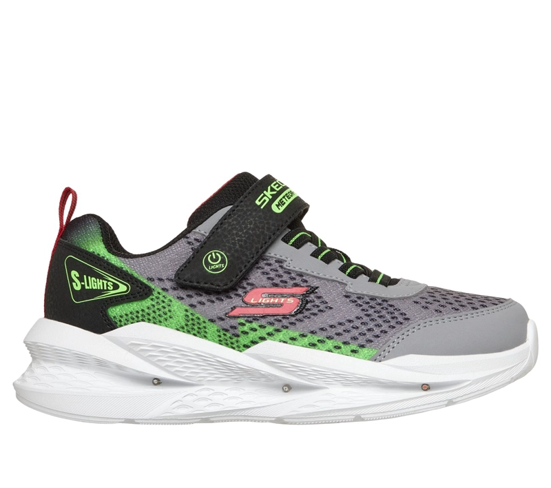 ZAPATILLAS NIÑO METEOR-LIGHTS 2.0 GRIS SKECHERS - 1