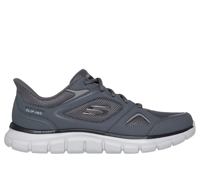 ZAPATILLAS HOMBRE SLIP-INS TRACK EZRAL NEGRO SKECHERS - 1