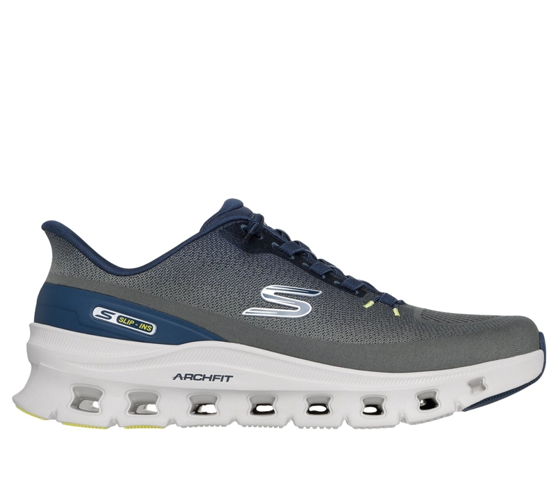 ZAPATILLAS HOMBRE SLIP-INS AF GLIDE-STEP PRO GRIS SKECHERS - 1
