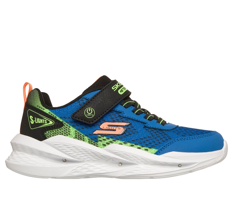 ZAPATILLAS NIÑO METEOR-LIGHTS 2.0 AZUL SKECHERS - 1