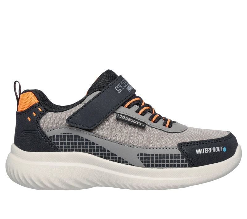 ZAPATILLAS NIÑO BOUNDER 2.0 AQUA PACE GRIS CLARO SKECHERS - 1