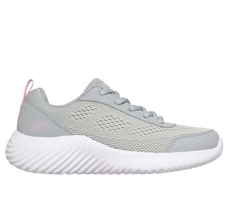 ZAPATILLAS NIÑA BOUNDER CELESTE GRIS SKECHERS - 1