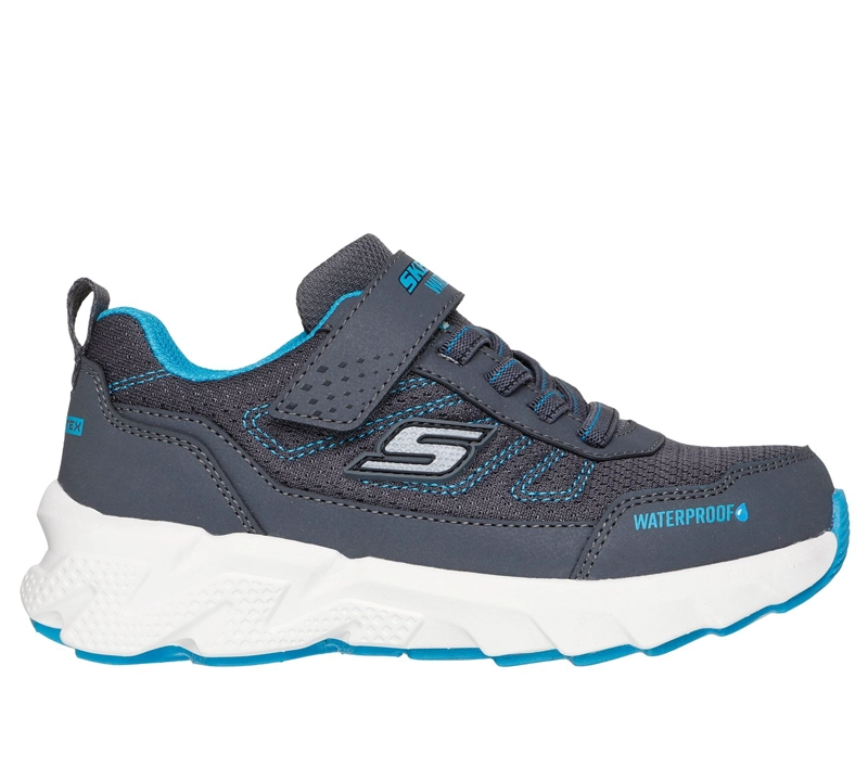 ZAPATILLAS NIÑO ELITE SPORT TREAD AQUAVEK GRIS AZUL SKECHERS - 1