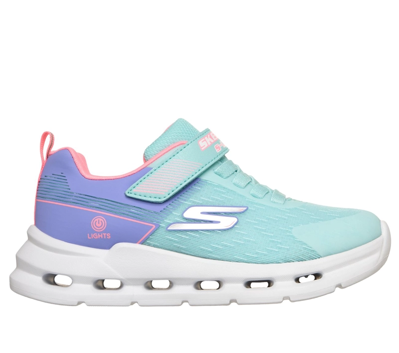 ZAPATILLAS NIÑA GLIDE-STEP LIGHTS CELESTE SKECHERS - 1
