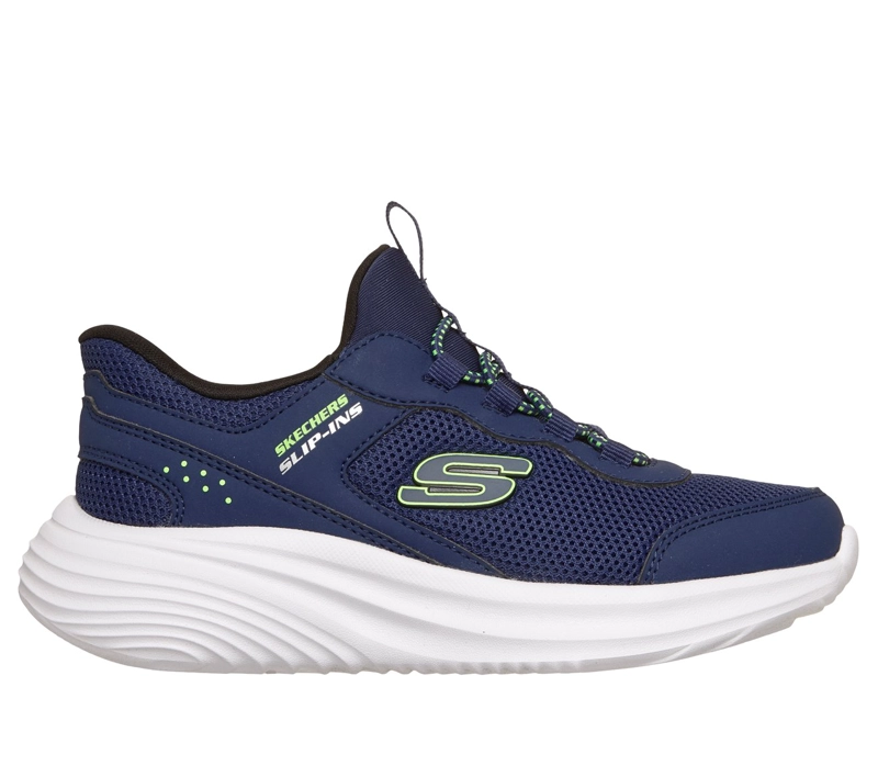 ZAPATILLAS NIÑO SLIP-INS BOUNDER PRO AZUL SKECHERS - 1