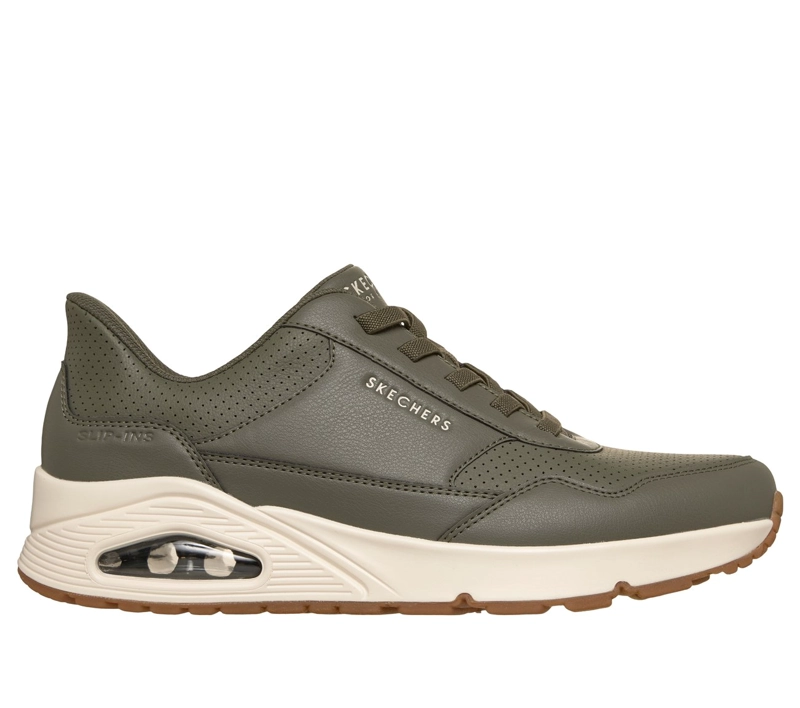 ZAPATILLAS HOMBRE SLIP-INS UNO BANKSIA LUXE VERDE SKECHERS - 1