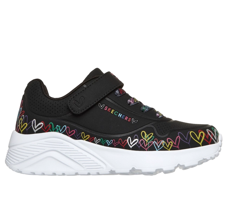 ZAPATILLAS NIÑA UNO LITE HEART CRAZE NEGRO SKECHERS - 1