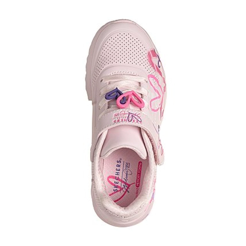 ZAPATILLAS SKECHERS NIÑA - JGOLDCROWN ROSADO - 2