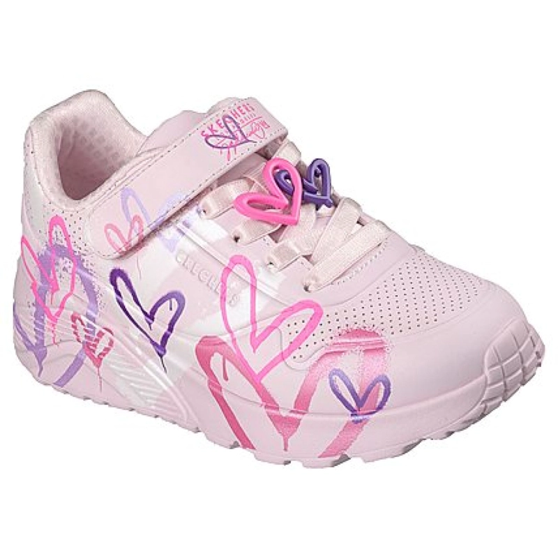 ZAPATILLAS SKECHERS NIÑA - JGOLDCROWN ROSADO - 5