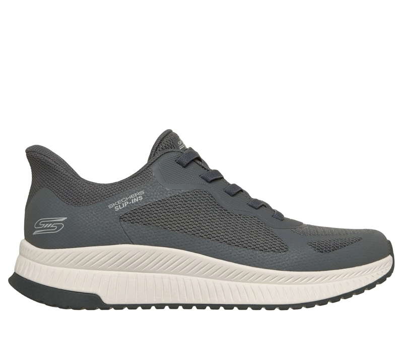 ZAPATILLAS HOMBRE SLIP-INS BOBS SQUAD 4 GRIS SKECHERS - 1