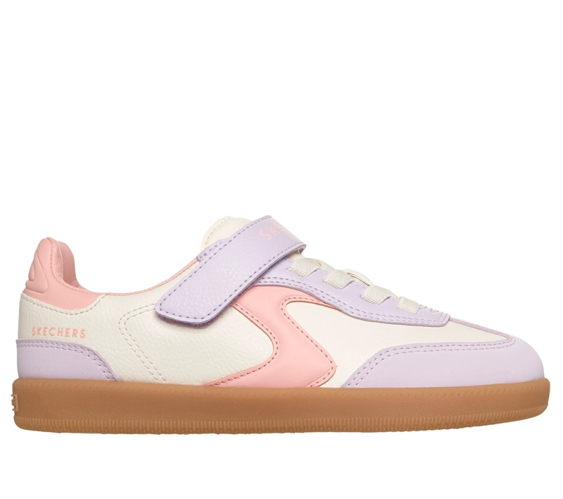 ZAPATILLAS NIÑA HOTSHOT KICKOFF SQUAD BEIGE SKECHERS - 1