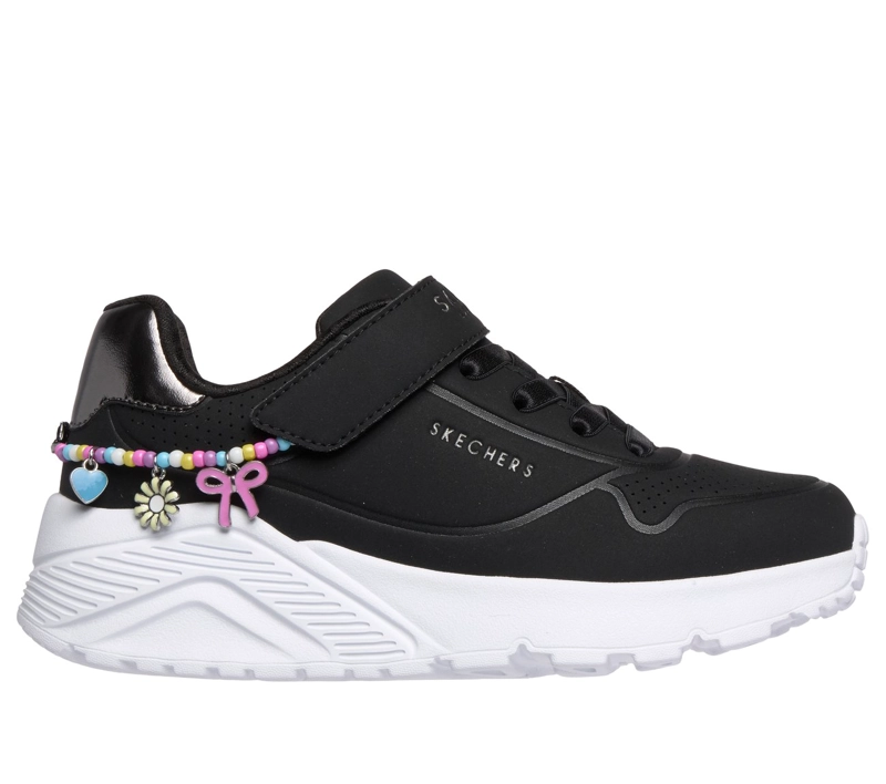 ZAPATILLAS NIÑA UNO LITE NEGRO SKECHERS - 1
