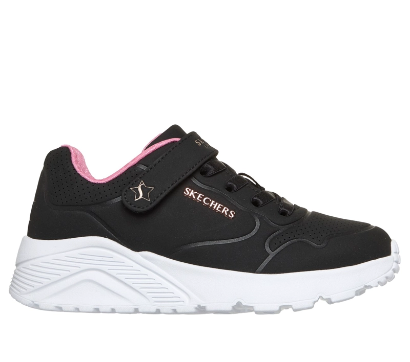 ZAPATILLAS NIÑA UNO LITE NEGRO SKECHERS - 1