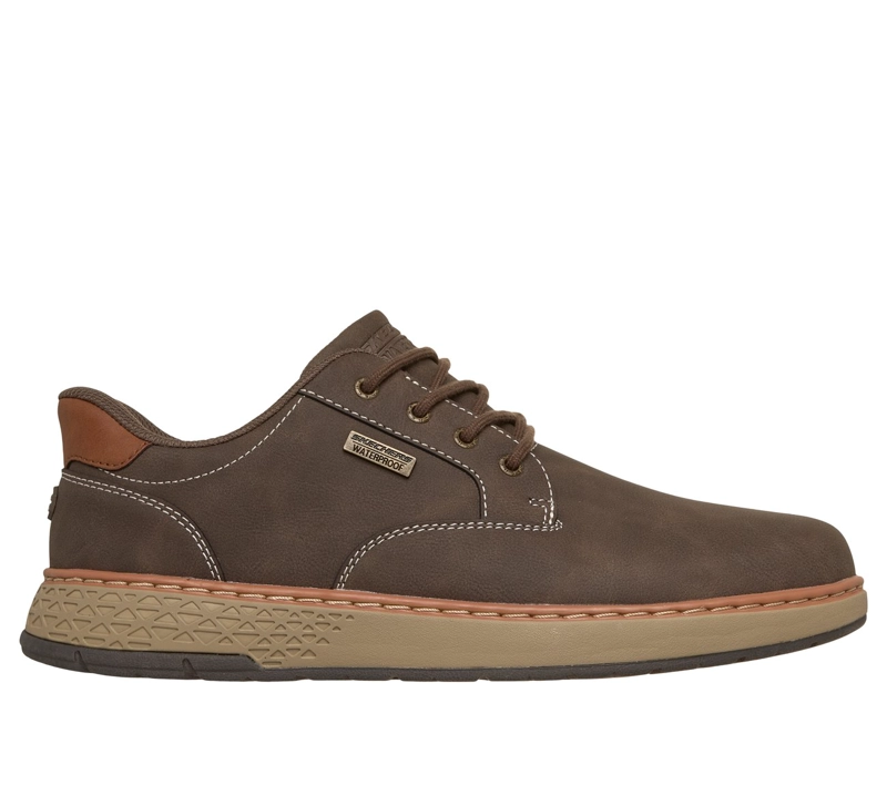 ZAPATOS HOMBRE SLIP-INS GARLAN CAFE  OSCURO SKECHERS - 1