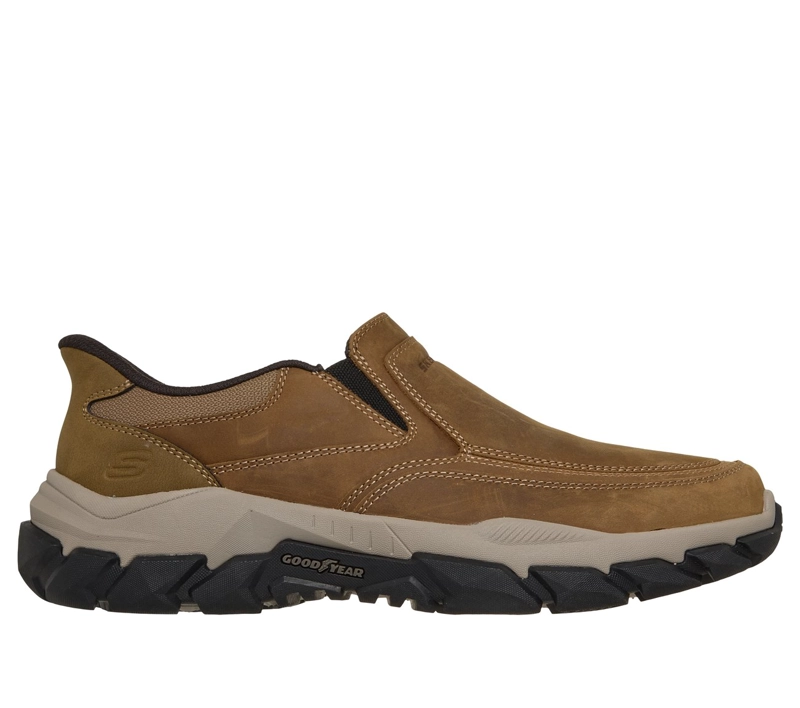 ZAPATOS HOMBRE SLIP-INS SANTORO ARCHAIC CAFE  CLARO SKECHERS - 1