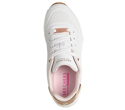 SKECHERS GIRLS UNO GEN1 SHIMMER WAVE - 1