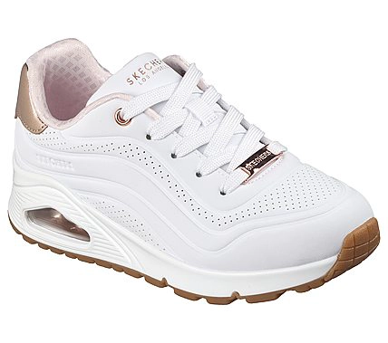 SKECHERS GIRLS UNO GEN1 SHIMMER WAVE - 4
