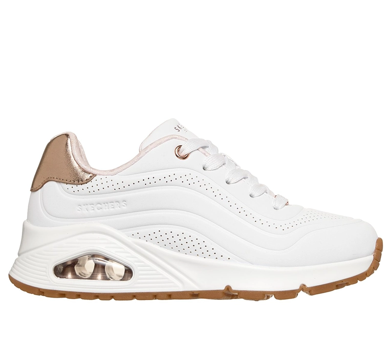 SKECHERS GIRLS UNO GEN1 SHIMMER WAVE - 1