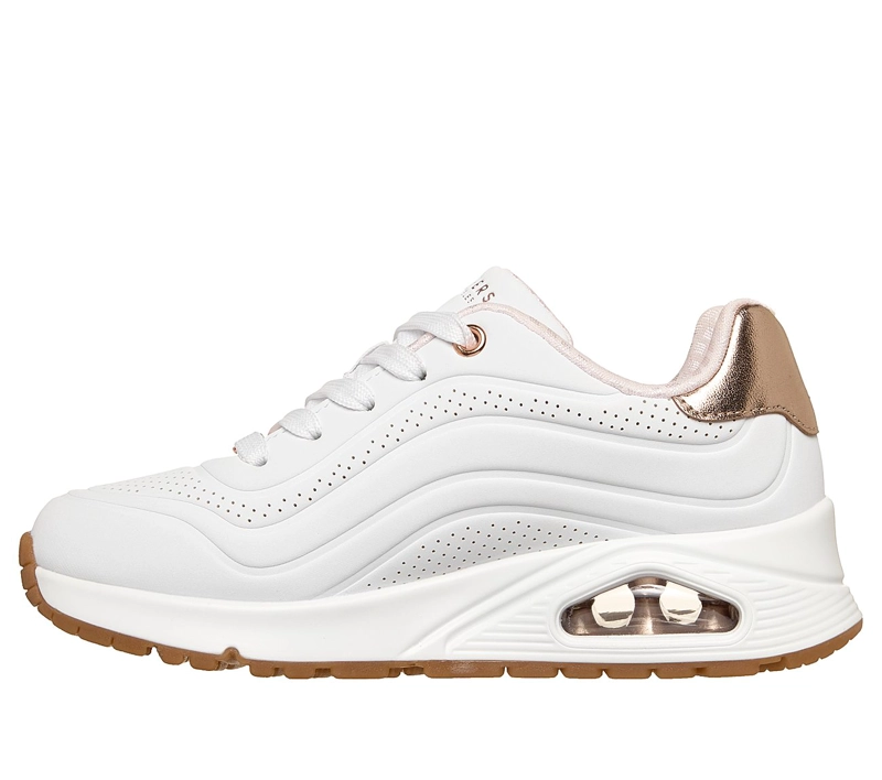 SKECHERS GIRLS UNO GEN1 SHIMMER WAVE - 4
