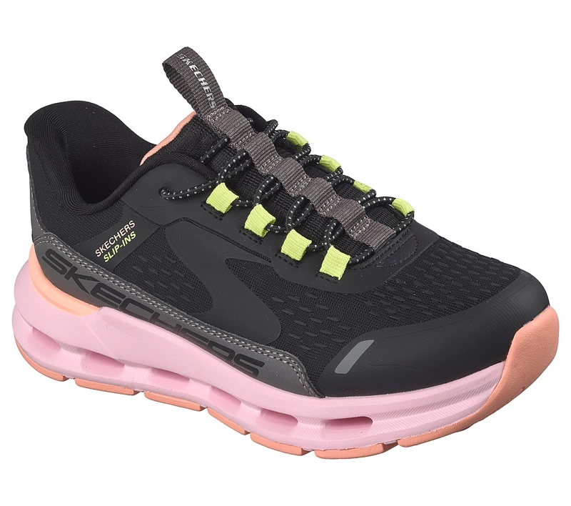ZAPATILLAS SKECHERS NIÑA SLIP-INS GLIDE-STEP + NEGRO - 5