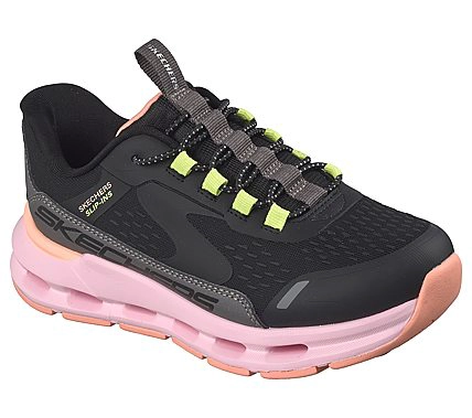 ZAPATILLAS SKECHERS NIÑA SLIP-INS GLIDE-STEP + NEGRO - 4