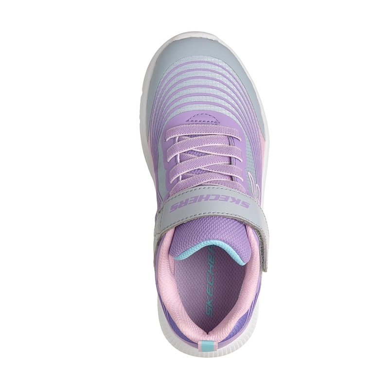 ZAPATILLAS SKECHERS NIÑA MICROSPEC ADVANCE GRIS - 2